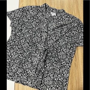 NWOT Croft and Barrow button up shirt size petite XL